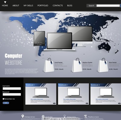 影視策劃中的網頁設計素材圖片 視覺敘事與品牌塑造的關鍵