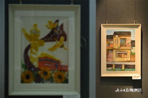 開展啦 快來(lái)內(nèi)江這里看書畫展